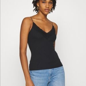 Hollister Lace Trim Layering Cami